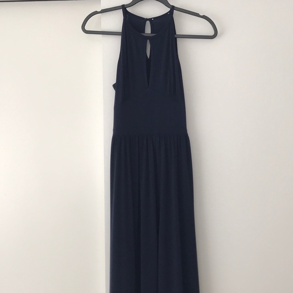 Michael Kors Navy Blue Maxi Dress - Picture 2 of 4